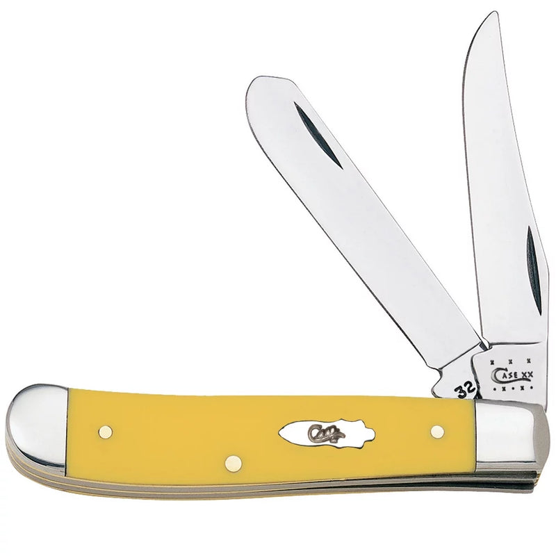 WR Case XX Pocket Knife 22172 MINI TRAPPER SUNFLOWER SYNTHETIC(4207 SS)