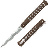 ZYTEL HANDLE TI-LITE 6" KRIS BLADE SERRATED 5.0 out of 5 stars. Read reviews for average rating value is 5.0 of 5. Read 3 Reviews Same page link. 5.0   (3) Write a review