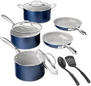 Granitestone 10 Piece Cookware Set Pots and Pans Set with Ultra Nonstick Ceramic Coating