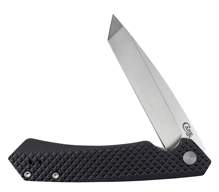 CASE XX (64684) Embellished Black Anodized Aluminum Kinzua® with Tanto Blade