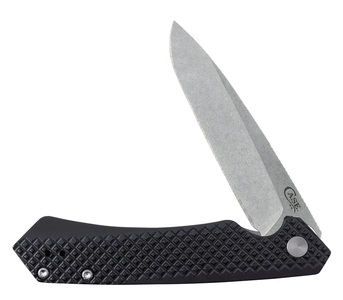 CASE XX (64688) Kinzua Embellished Black Anodized Aluminum Kinzua® with Spear blade