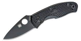 Spyderco Persistence Lightweight - Black Blade