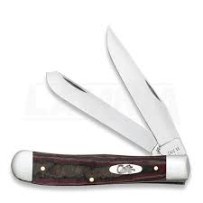 Case Rustic Red Richlite Trapper (CA13620)