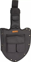 Marbles Fireman Shovel Black Heavy Duty Belt Sheath w/ Sharpening Stone 5015S