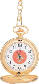Infinity IW40 Fire Fighter Pocket Watch White Face Black Hands & Numerals