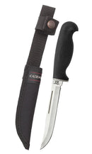Case Lightweight Black Synthetic Hunter with Ballistic Nylon Sheath (00583)