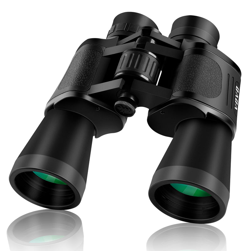 (Used) VOVO 10×50 Binoculars for Adults – Professional High Definition Large Field of View Binoculars