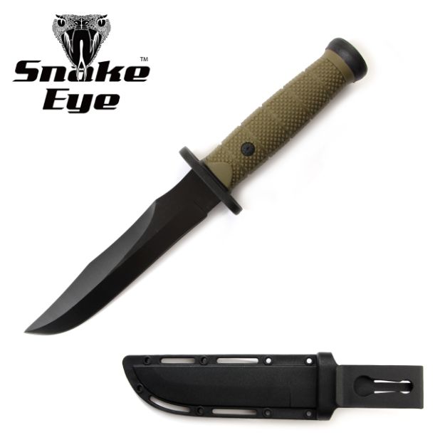 Snake Eye Fixed Blade Hunting Knife (SE-5127GN)