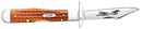 Pocket Worn Harvest Orange Bone Corn Cob Jig Cheetah