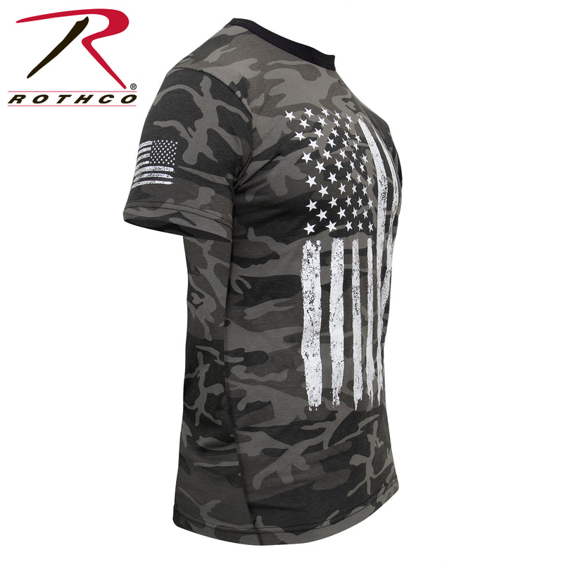 Rothco Camo US Flag T-Shirt