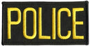 Police Chest Patch, Hook, 4x2"