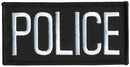 Police Chest Patch, Hook, 4x2"
