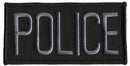 Police Chest Patch, Hook, 4x2"