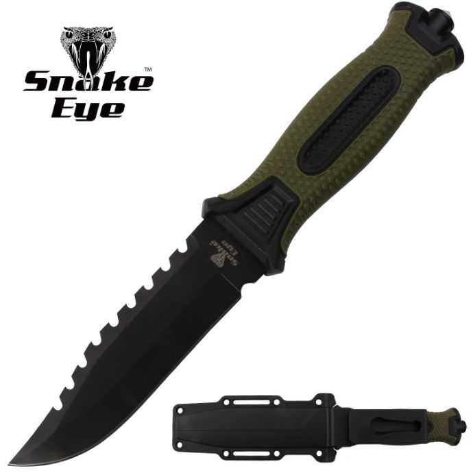 Snake Eye Fixed Blade Hunting Knife (SE-5234-2)