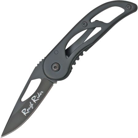 Rough Rider 620 Black Framelock Folding Pocket Knife