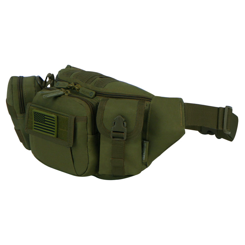 East West USA Tactical Waist/Fanny Pack - Olive