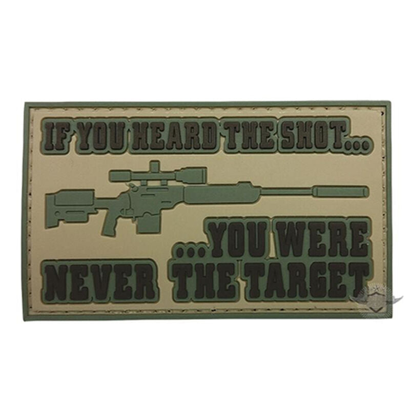 5ive Star Gear PVC Morale Patch If You Heard The Shot