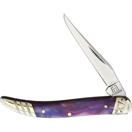 Rough Ryder 2148 Toothpick Purple Swirl