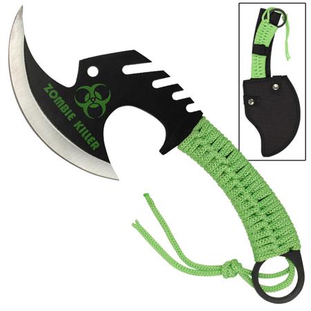 Snake Eye Zombie Killer Skullsplitter Throwing Axe