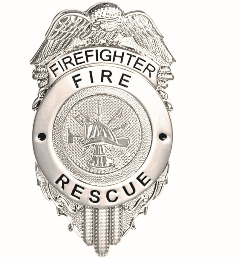 Hero's Pride Firefighter Fire Rescue Badge