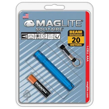 Maglite Solitaire Flashlight. Beam 25 Mtr