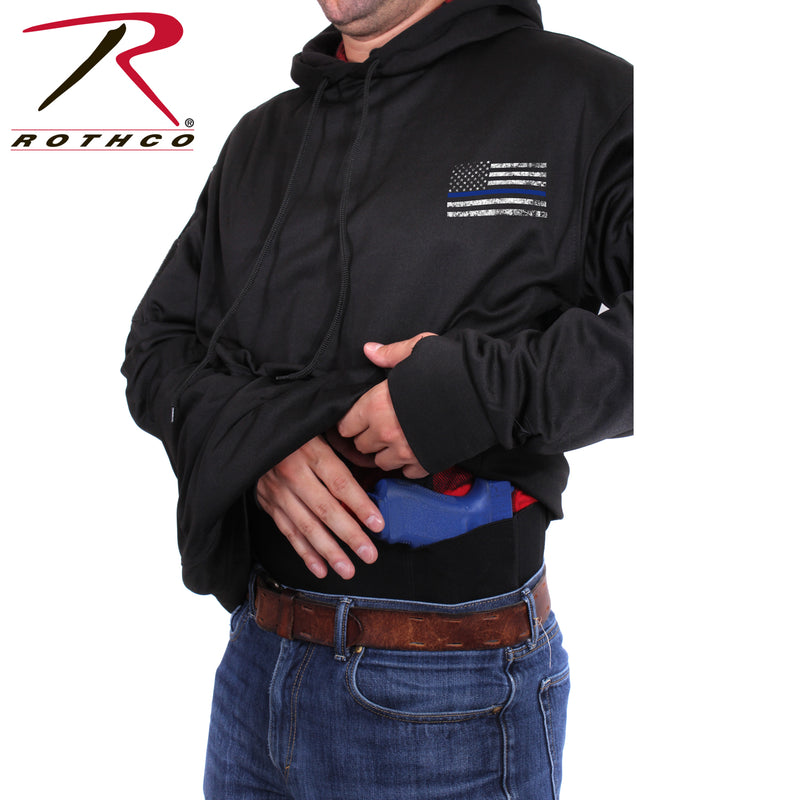 Rothco Thin Blue Line Concealed Carry Hoodie