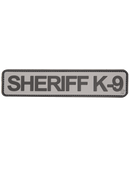 Sheriff K-9 1.75"x8" Morale Patch