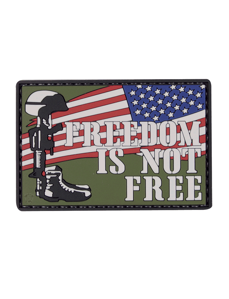 5ive Star Gear PVC Morale Patch (Freedom Is Not Free)