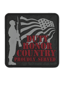 5ive Star Gear PVC Morale Patch (Duty Honor)
