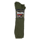 DuraBilt Sport Sock, Army Green, 3 Pack