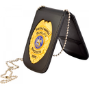 Smith & Warren Magnetic Badge and ID Neck Holder W/ Chain