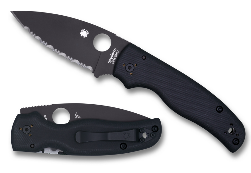 SHAMAN™ G-10 BLACK/BLACK BLADE