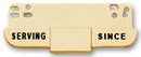 Smith & Warren Nameplate Service Bar C600A Custom Template
