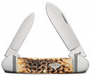 Case Burnt Amber Bone Canoe (CA80258)