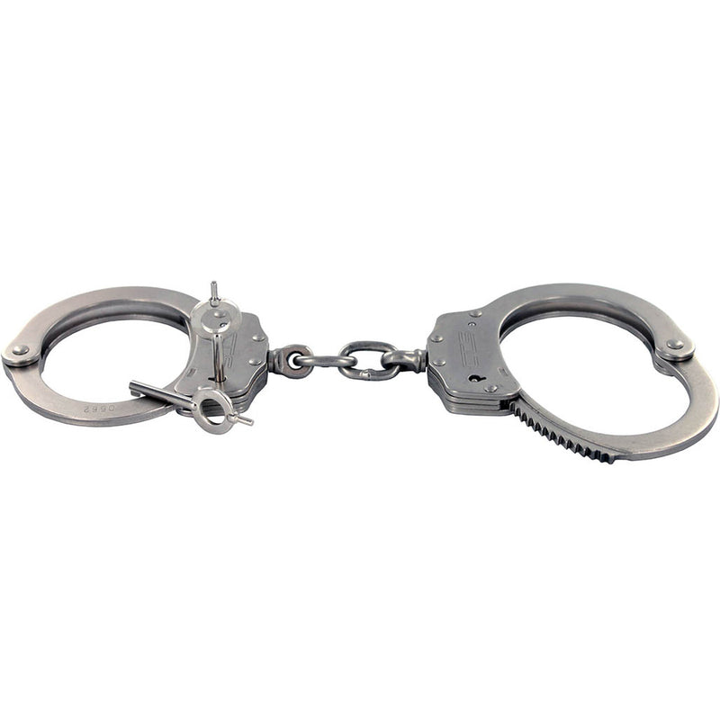 CTS Thompson Model 1010 Nickel Finish Handcuffs