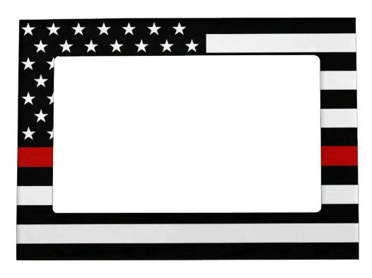 Pine Ridge Thin Red Line Picture Frame