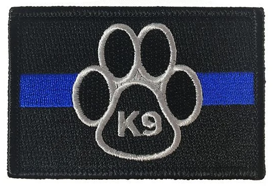 K9 Thin Blue Line patch