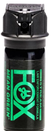 Fox Labs. Mean Green, 3M SHU Pepper Spray 1.5 oz Stream