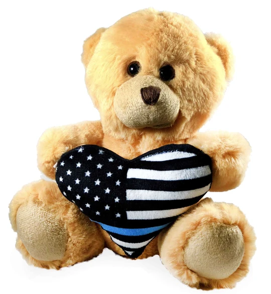 Thin Blue Line Teddy Bear