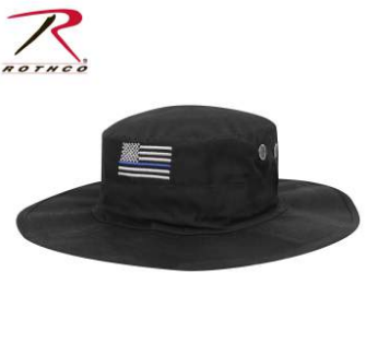 Rothco Thin Blue Line Adjustable Boonie Hat