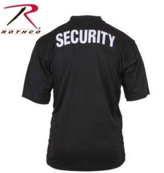 Rothco Moisture Wicking Security Polo Shirt