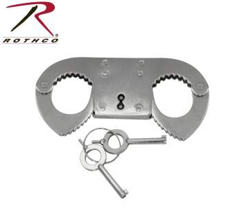 Rothco Thumbcuffs / Steel - Nickel Plated (10603)