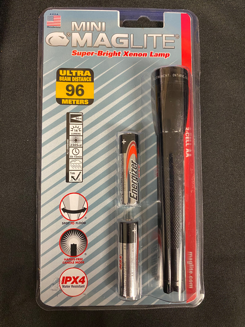 Maglite Mini Incandescent 2-Cell AA Flashlight