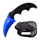 MTech USA MT-20-63BK Fixed Blade Knife 5" Overall