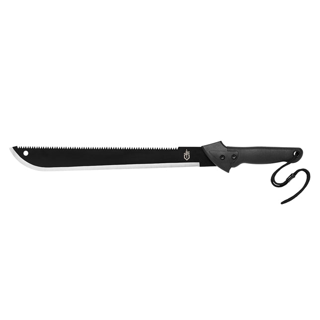 Gerber Gator Machete 15" Fine Edge, 18" Saw Blade w/Sheath and Lanyard