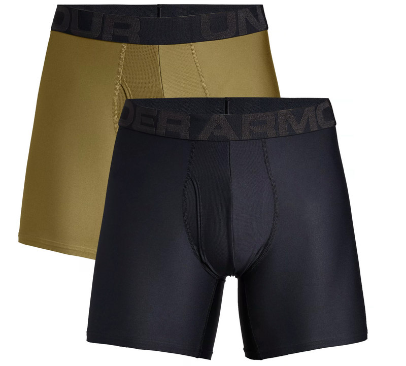 Under Armour® Tech Boxerjocks for Men 2-Pack - Canyon Green/Academy