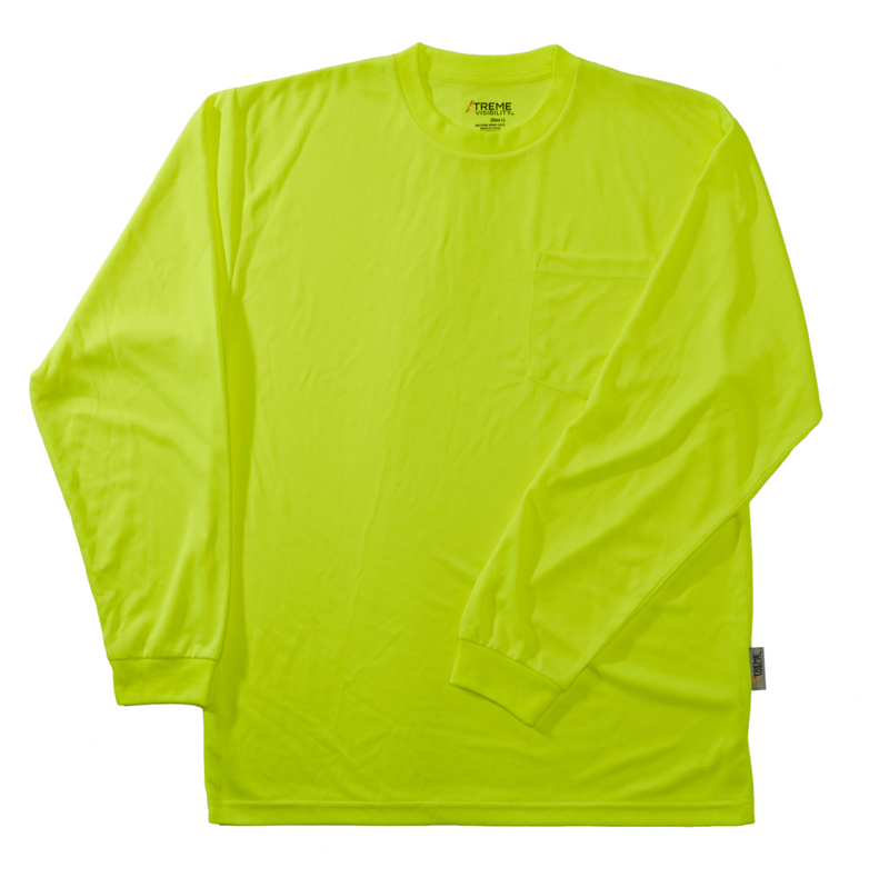 XTREME HI-VIZ Birdseye Mesh Long Sleeve T-Shirt