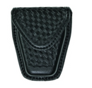 Hero's Pride AirTek Single Closed Standard Handcuff Case, Chain Cuffs -Basket Weave