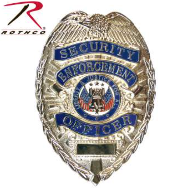 Rothco Deluxe Security Enforcement Officer Badge