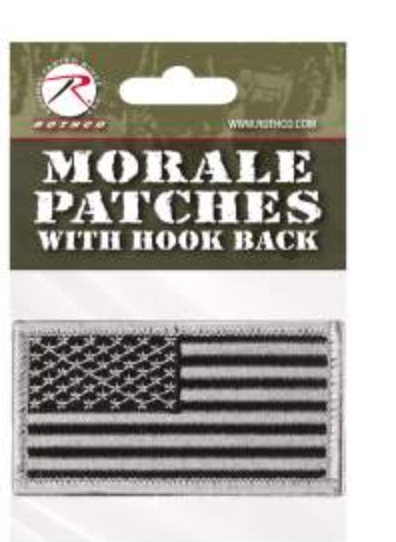 Rothco American Flag Patch - Hook Back